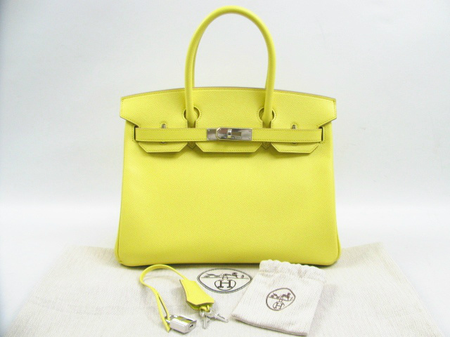 エルメス バーキン30/スフレ/金具 シルバー)/ヴォーエプソン